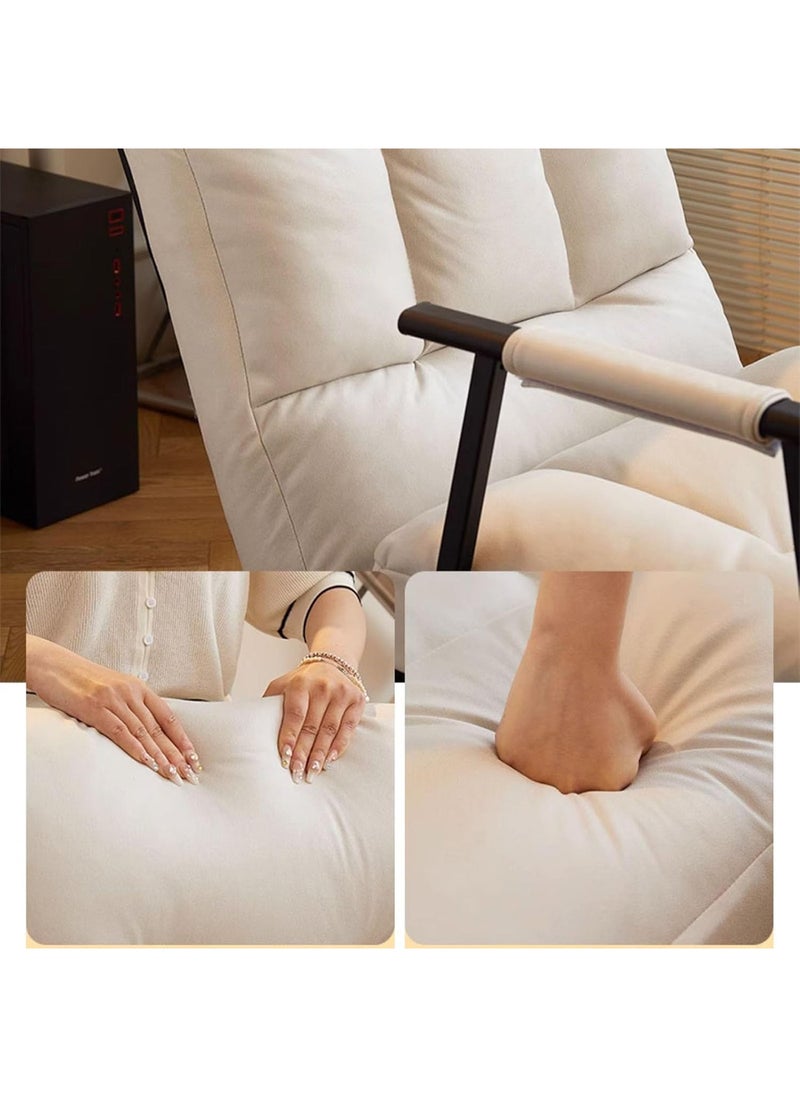 GT-Wheel - Folding Sofa Recliner Arm Chair Convertible Sofa Bed Sleeper Chair 5 Position Adjustable Backrest - Image 1