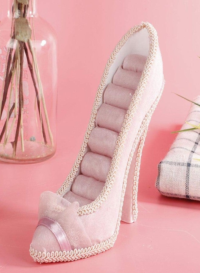 Rotekt Heel Ring Holder, Model Dress High-heeled Shoes Earring Necklace, Ring Jewelry Holder Stand Display,High Heel Ornament for Girls (04) - Image 2