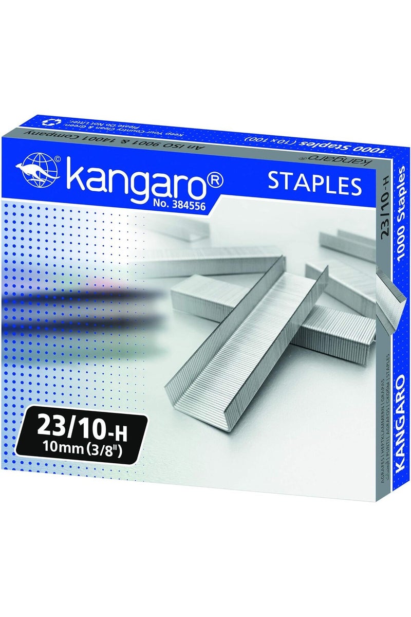 Kangaro 13/10-H Staples 10 mm Pack of 1000