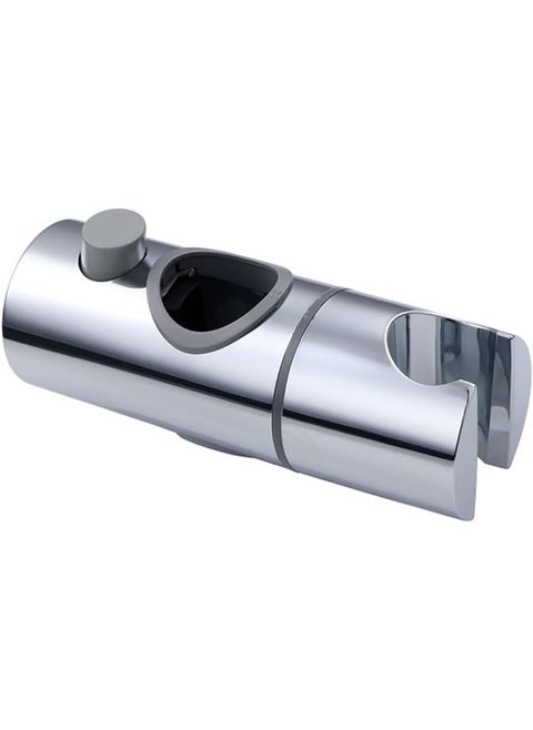 Shower Head Holder, 24MM Adjustable Rail Slider, 360 Degree Rotation, ABS Chrome Shower Sprayer Mounting Slide Bar Pole Bracket