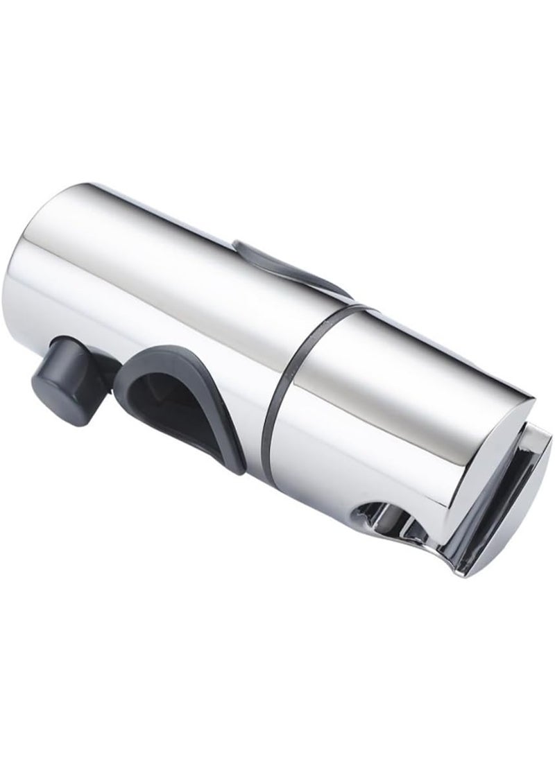 Rubik - Shower Head Holder, 24MM Adjustable Rail Slider, 360 Degree Rotation, ABS Chrome Shower Sprayer Mounting Slide Bar Pole Bracket - Image 1