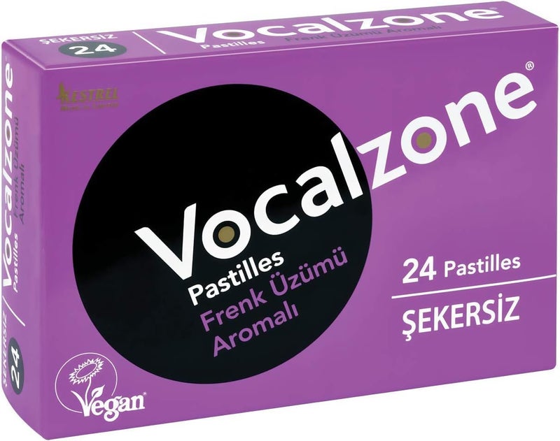 Vocalzone Throat Pastilles 24 Blackcurrant - Image 3