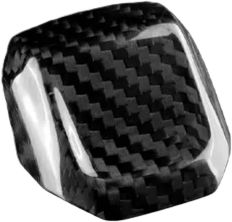 Dry Carbon Fiber Compatible For Seat Leon MK4/Cupra Leon/Cupra Formentor 2020 2021 2022 2023 2024 2025 LHD RHD Gear Shift Konb Trim(Set-Black) - Image 1