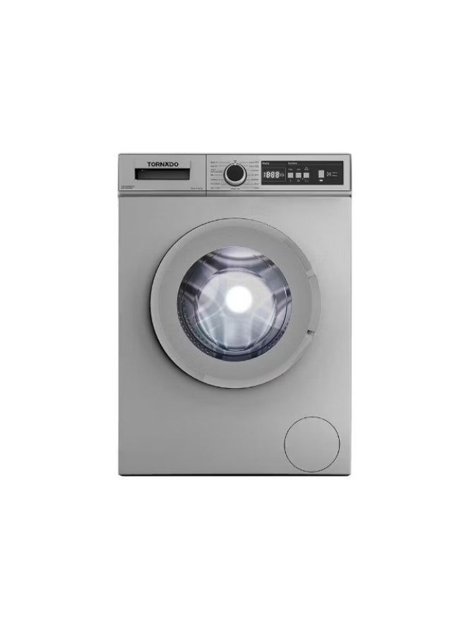 TORNADO - TORNADO Washing Machine Fully Automatic 6 Kg Silver TWV-FN68SLOA - Image 1