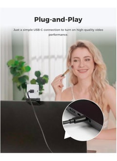 OBSBOT OBSBOT Meet 2 -4K Webcam for PC, Mini in Size, Mighty in Sight  - Image 3
