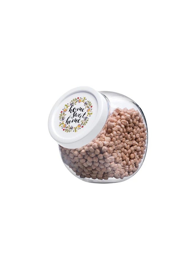Bella Graffiti Jar - Flowers Decal 