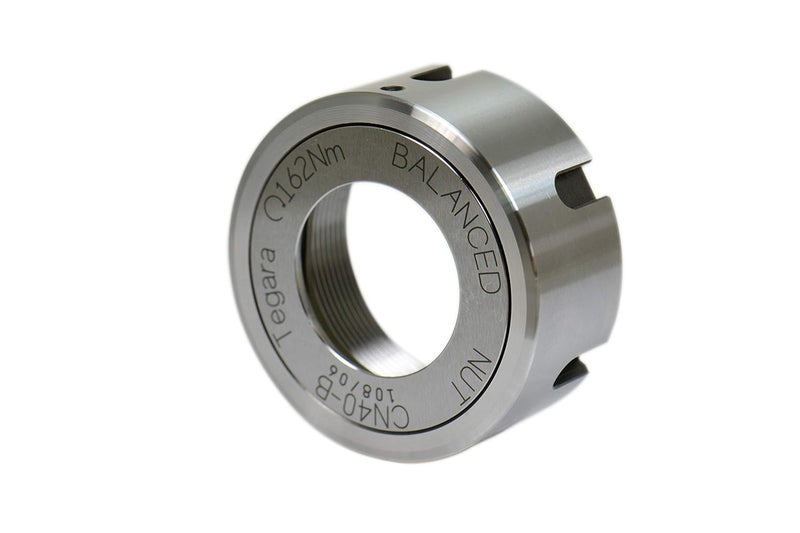 ER40 Slot Style Ball Bearing Collet Nut 202-1575 P[