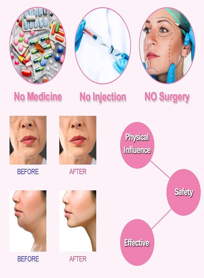 COZIESS Face Slimming Belt- V-Shape Face Masks for Double Chin Slimmer for Men & Women, Facial Lift Slim Cheeks Lifting Reusable Belt Facial Anti Wrinkle V-Shaped Line Chin Strap(1 PCS) (GREY COLOR) - Image 4
