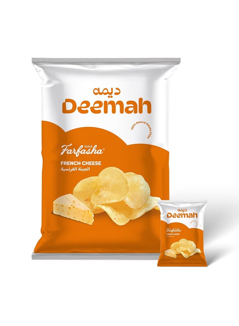 Deemah Farfasha Potato Chips French Cheese 12 x 21g