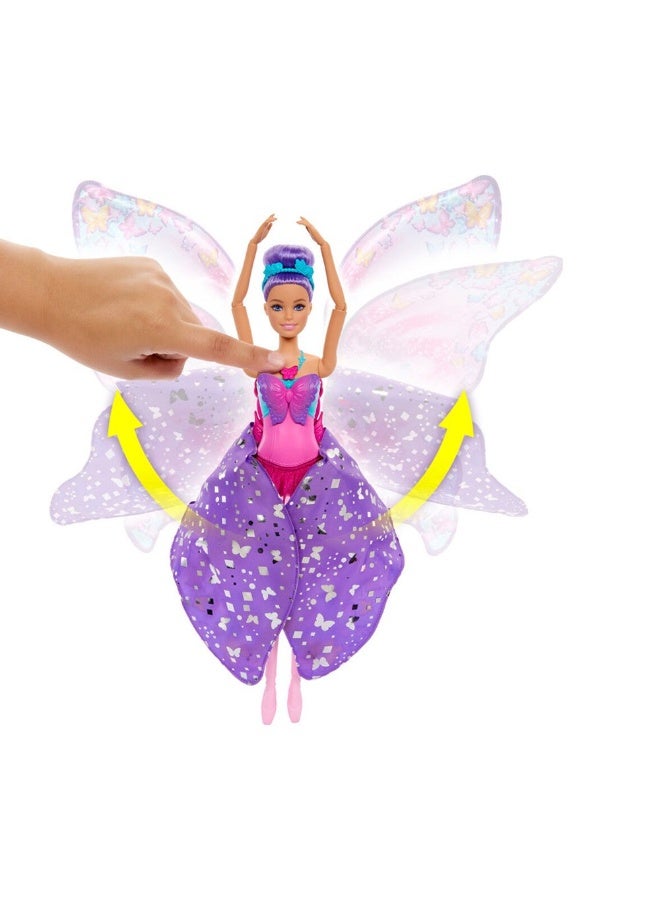 Barbie Dance and Flutter 2-in-1 Ballerina to Butterfly Doll - Image 3