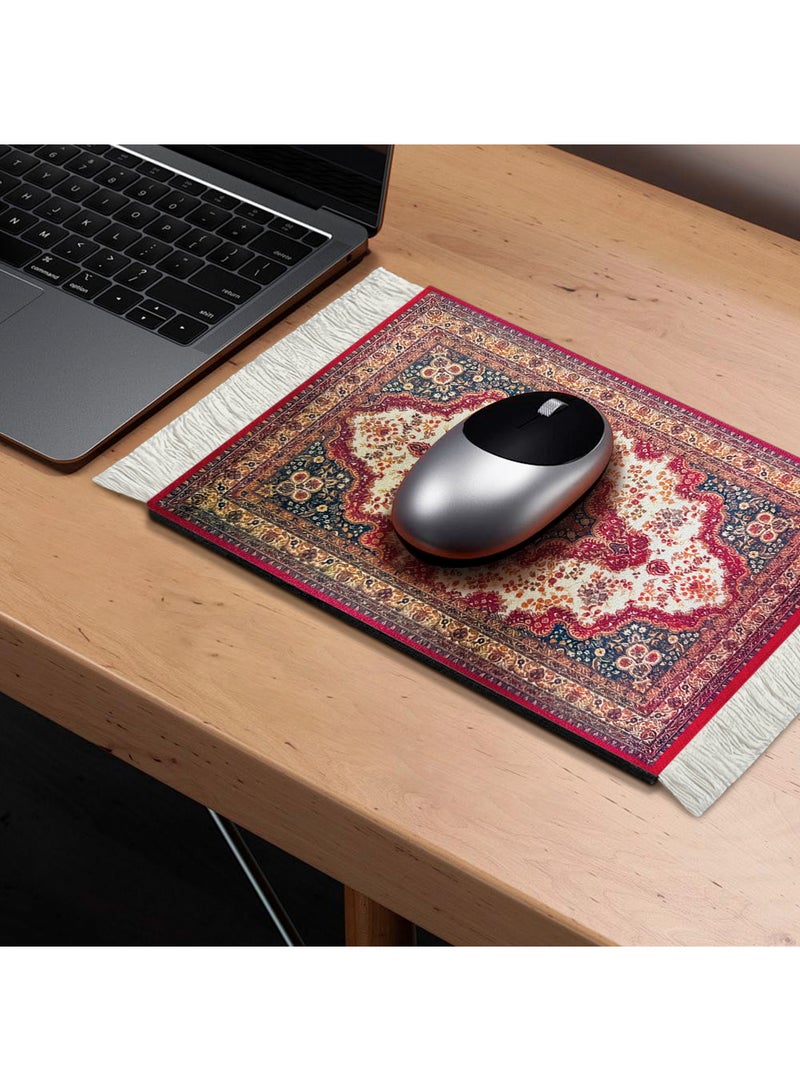 Captaintech 1pcs Coffee Mat Coffee Cup Mat Coffee Mug Mat Table Mat Mouse Pad Paitianle Mouse Pads for Wireless Mouse Oriental Carpet Mouse Mat Computer Mousepad for Table Decor - Image 5
