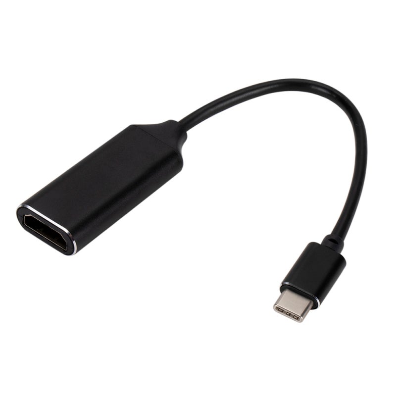 محول كابل USB Type-C إلى HD 4K 30Hz محول فيديو USB 3.1 إلى HD من أنثى USB C إلى أنثى HD لأجهزة المحمول والهاتف الذكي لشاشات HDTV والمنشور والمشغلات - Image 1