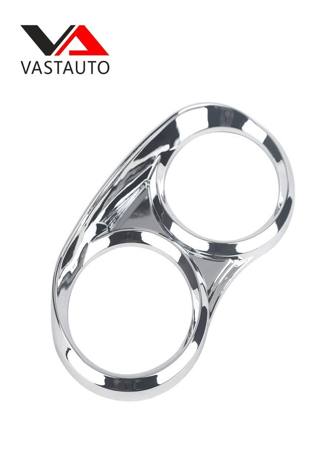 VASTAUTO Instrument Dash Cover Kit Compatible with 2006-2022 Peterbilt 379 384 386 387 388 389 Center Gauge Cover (Chrome) - Image 5