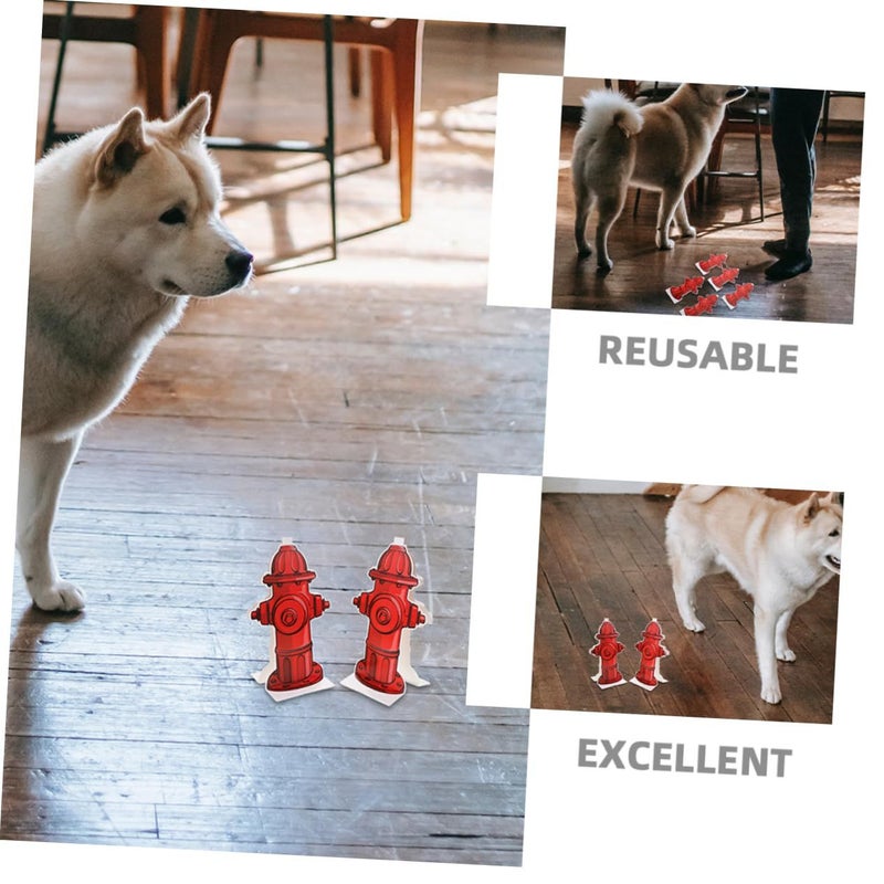 10pcs Dog Potty Training Props Fire Hydrant Shape Urine Guide Indoor Use Attract Pet Easy Clean Durable Construction - Image 4
