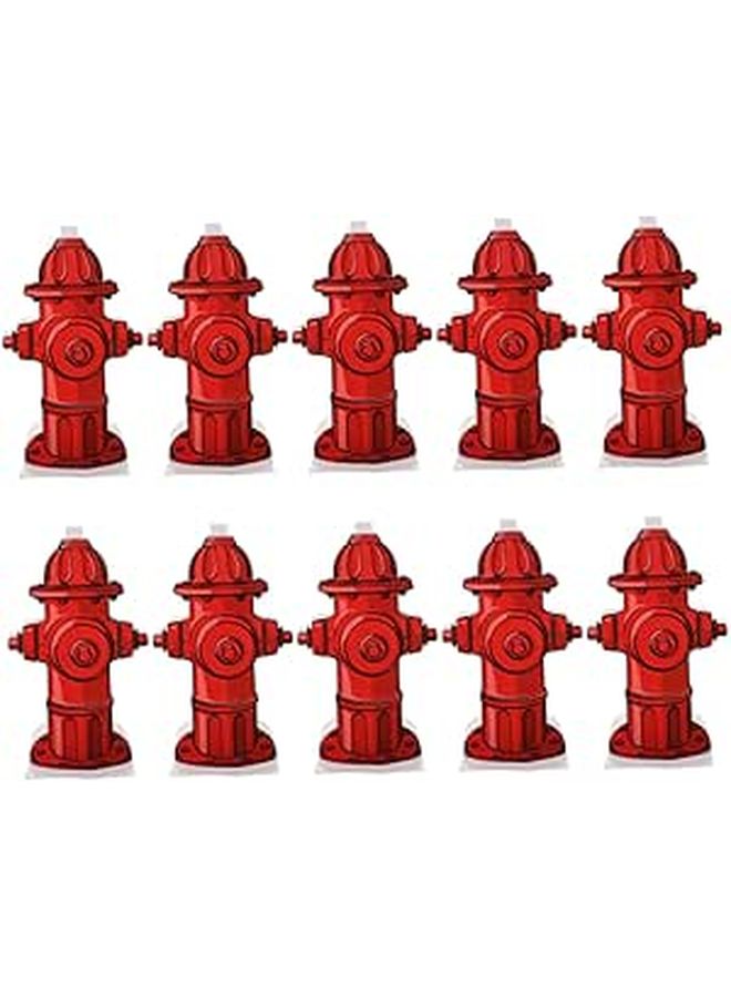 10pcs Dog Potty Training Props Fire Hydrant Shape Urine Guide Indoor Use Attract Pet Easy Clean Durable Construction - Image 1