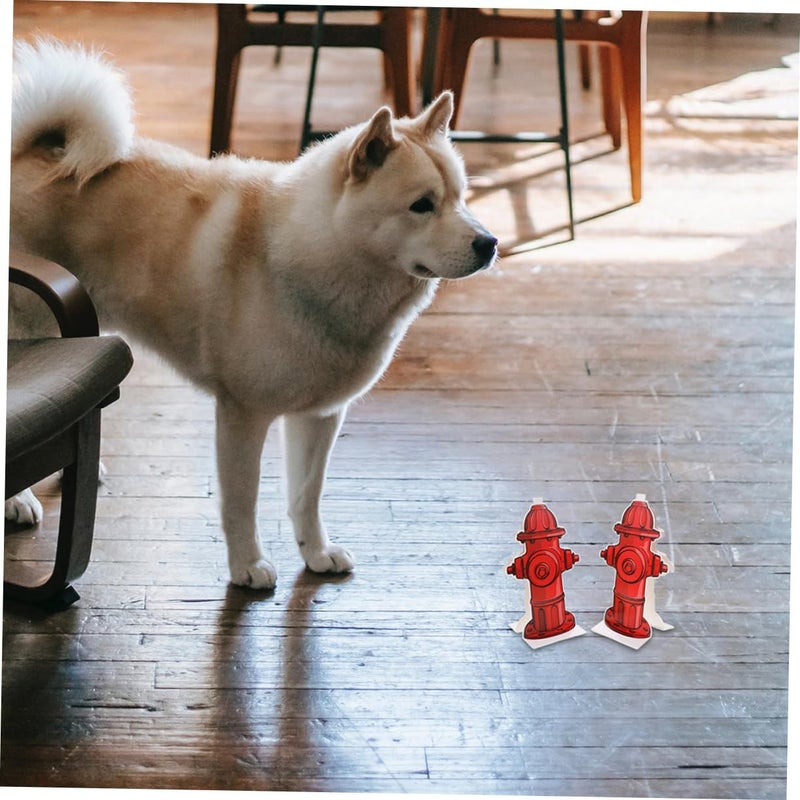 10pcs Dog Potty Training Props Fire Hydrant Shape Urine Guide Indoor Use Attract Pet Easy Clean Durable Construction - Image 5
