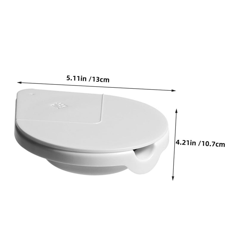 Rotatable Stainless Steel Ashtray with Lid Self Adhesive Hidden Under Desk Space Saving Design - Image 3