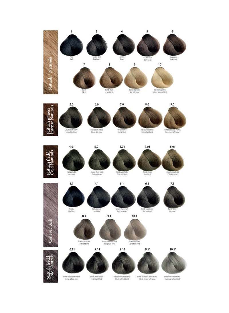 MAXIMA PROFESSIONAL Professional Hair Coloring Cream With Keratin And Ceramide 7 Blond Color 100 ml - Image 3