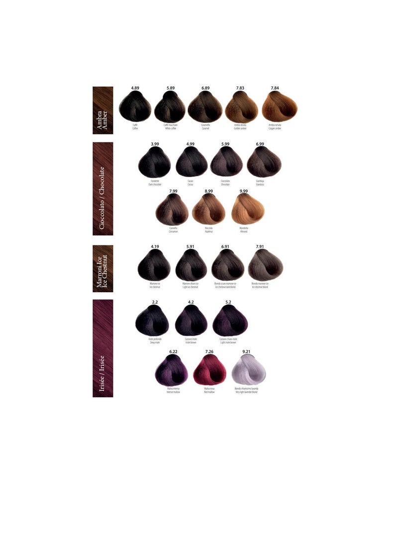 MAXIMA PROFESSIONAL Professional Hair Coloring Cream With Keratin And Ceramide 7 Blond Color 100 ml - Image 4