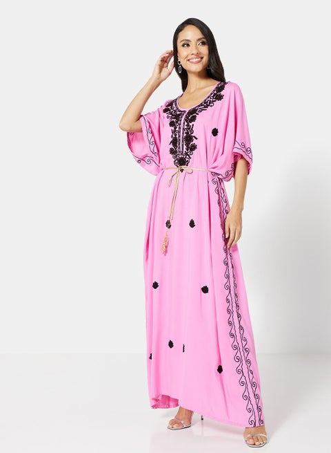 EMBROIDERED KAFTAN
