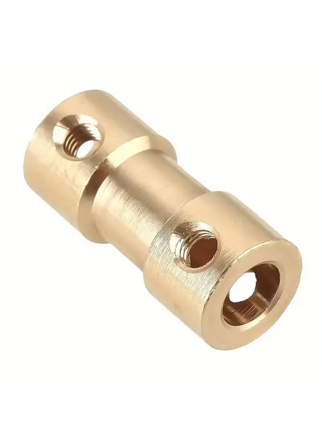 Brass Motor Shaft Extension Connector 3mm With Screw Wrench 2pcs For RC Vehicles - Image 5