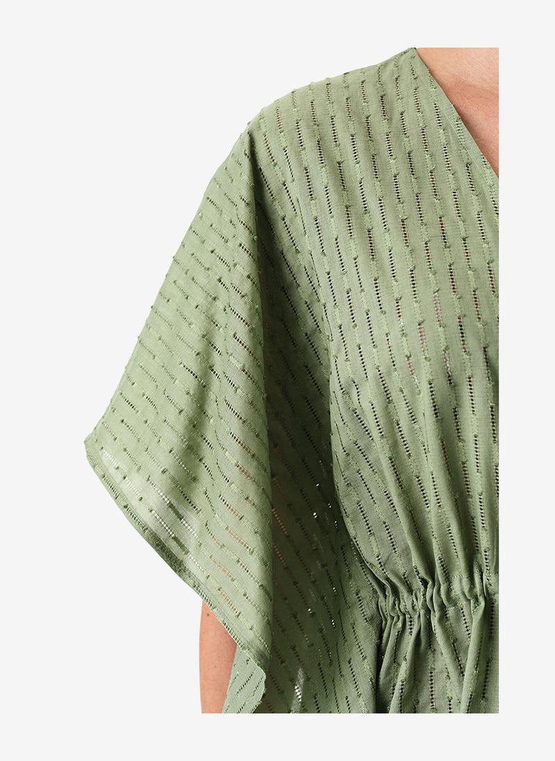 Penti Women Mei Green Kimono - Image 3
