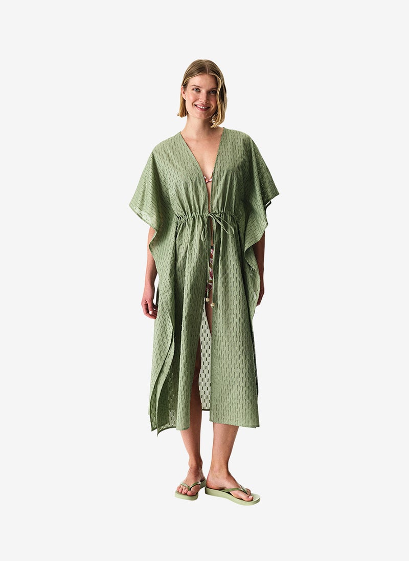Penti Women Mei Green Kimono - Image 1