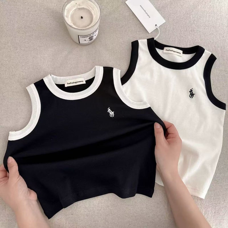 Children'S Sports Suit Men'S Thin 2025 Summer Baby Vest Basketball Clothing Children'S Shorts Two-Piece Women'S Breathable - Image 3