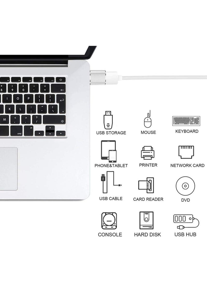 Type C to USB A 3.0 OTG Adapter USB Type C Male to USB A Female - Image 2