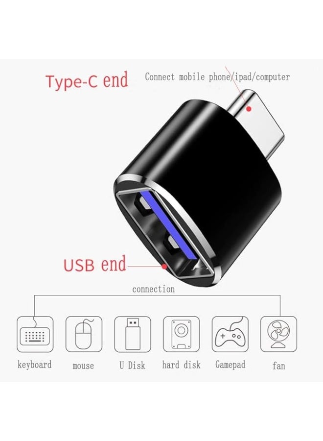 Type C to USB A 3.0 OTG Adapter USB Type C Male to USB A Female - Image 5