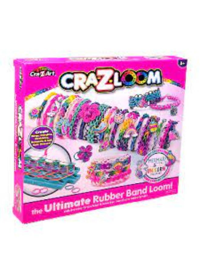 Cra-Z-Art Shwy Craz Loom New Charm Loom Studio Mermaid and Unicorn