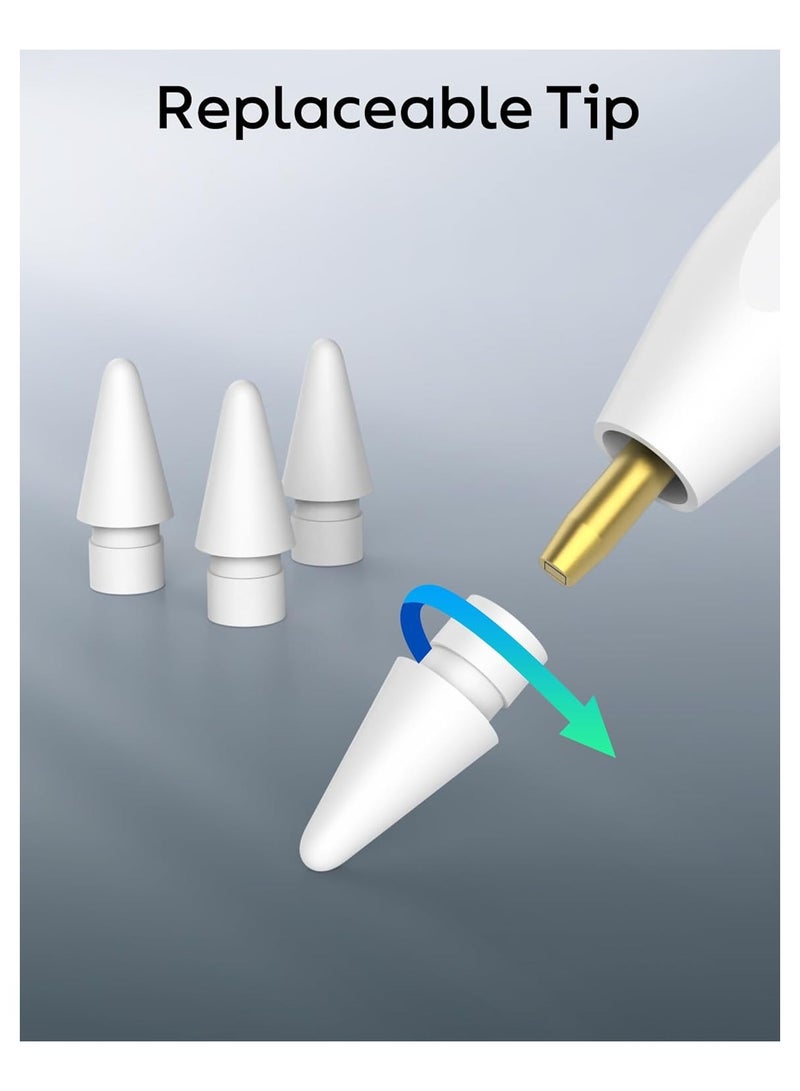 Stylus Pen for iPad 6–10th Gen, Fast Charging in 10 Min, Palm Rejection, Tilt Sensitivity, Compatible with iPad Pro/Air/Mini - Image 2