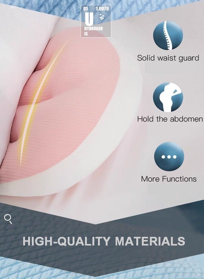 Pregnancy Sleep Pillow Pregnant Pregnancy Pillow Support Pregnancy Pillow Feeding Baby Side Sleeping Pillow Adjustable And Removable Portable For Supporting Back Abdomen Back Hips Legs - Image 3