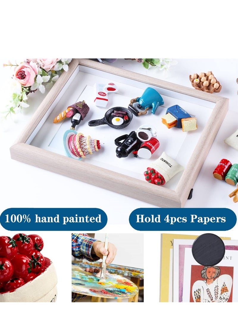 SYOSI Food Fridge Magnets, Food Magnets for Fridge, Fun Refrigerator Magnets Decorative ,Cute Magnets Fridge Large Resin Strong Magnets for Kitchen Decor (6 Pcs)  - Image 5