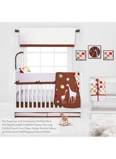 Bacati Bacati Baby & Me Valance  - Image 5