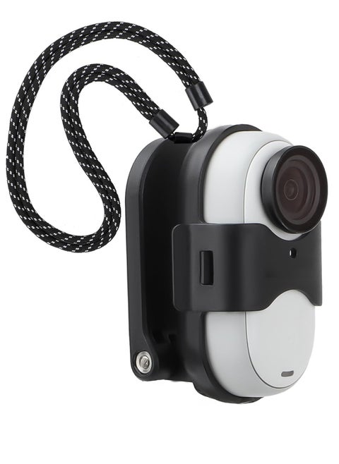 Magnetic Neck Mount for Insta360 Go 3 - Hands-Free Vlogging & Selfie Accessory with Lanyard Strap