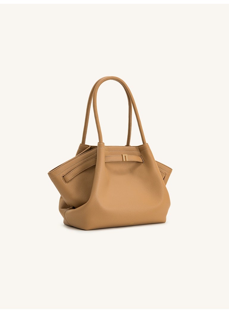 JW PEI JW PEI Hana Large Size New Style Women's Single-Shoulder Handheld Bag, Large-Capacity Commuter Tote Bag  - Image 4