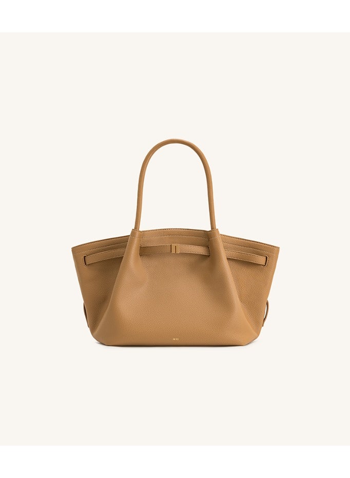 JW PEI JW PEI Hana Large Size New Style Women's Single-Shoulder Handheld Bag, Large-Capacity Commuter Tote Bag  - Image 3
