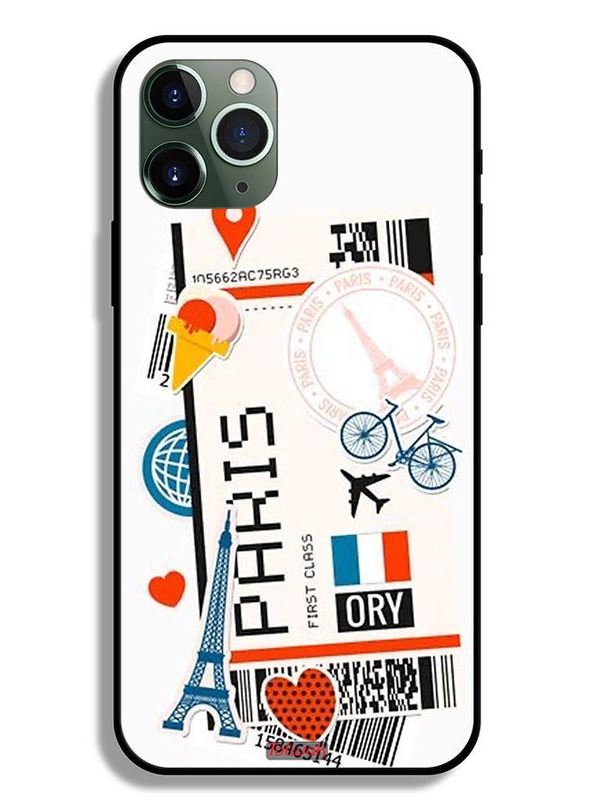 Tolwak Apple iPhone 11 Pro Max Protective Case Paris Sticker - Image 2