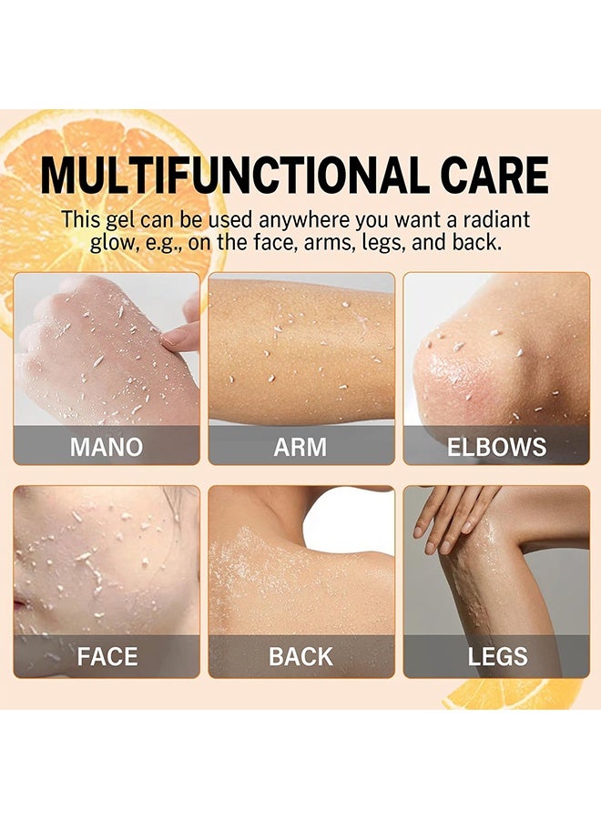 صول لورا جيل تقشير وتفتيح البرتقال، جيل تنظيف وتقشير لطيف، يقشر الجلد بلطف، يرطب ويُفَتِّح البشرة، يحسن حالة البشرة، ينظف المسام بعمق، يزيل الرؤوس السوداء ويرطب البشرة، مناسب لجميع أنواع البشرة، جيل تقشير 50 جرام - Image 5