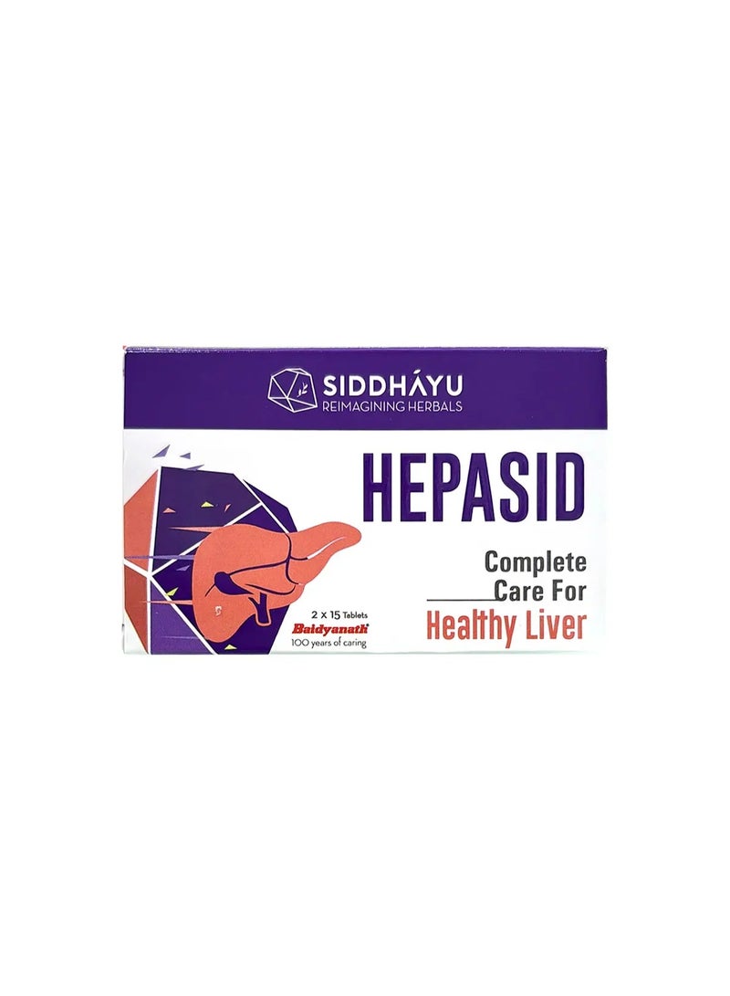 Siddhayu Hepasid Tablets For Liver Support 30's