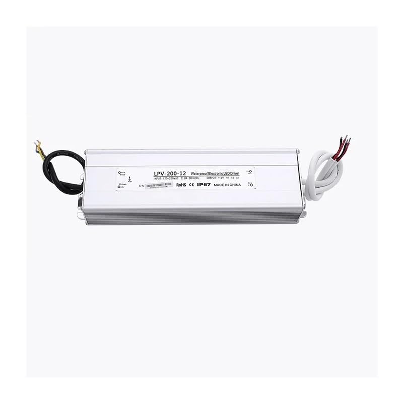 LPV 200W 12V 24V 36V 48V Outdoor LED Driver Power Supply 24V 8 3A 220V Aluminum Case - Image 3