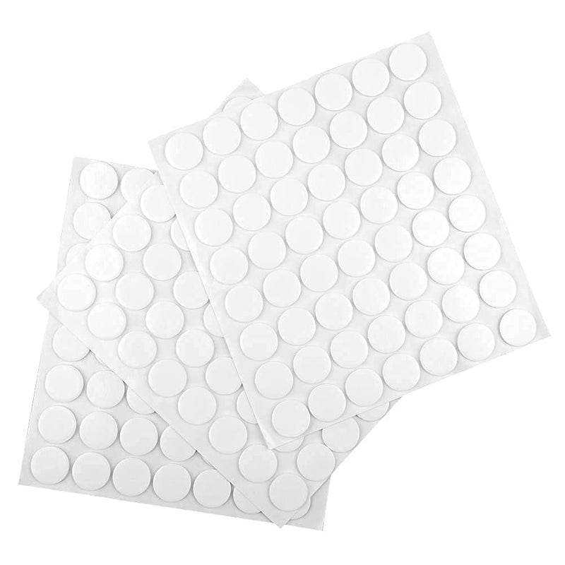 THECLOUDMALL ® Transparent Double-Sided Tape Stickers, Round Acrylic No Traces Adhesive Sticker Creative Super Sticky Waterproof Small Stickers for Decoration, Pack of (3) - Image 1