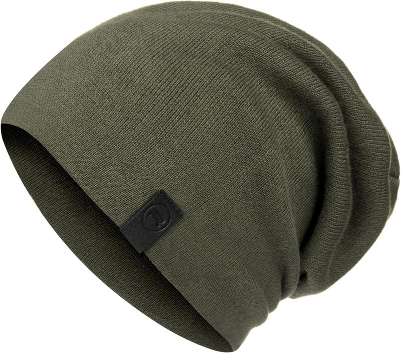 Revony Warm Slouchy Beanie Hat - Deliciously Soft Daily Beanie in Fine Knit - Image 1