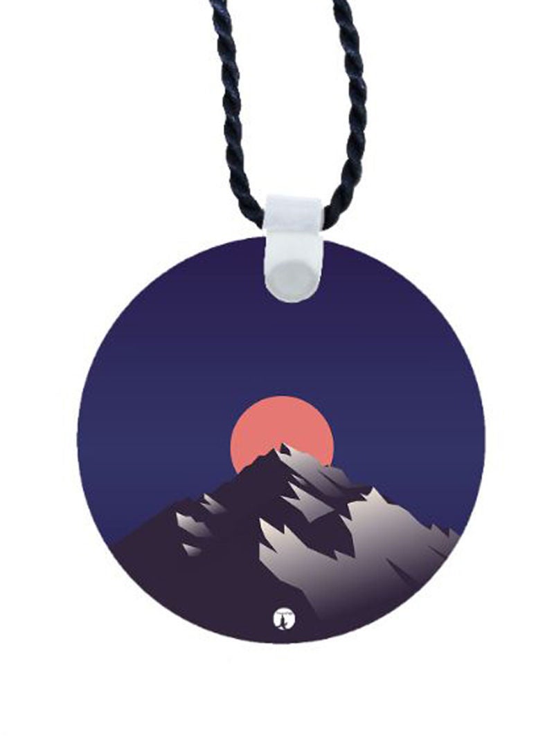RKN Mountain Printed Car Mirror Pendant - Image 2