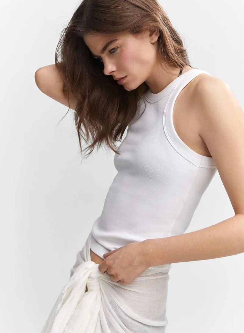 مانجو Knitted Tank Top