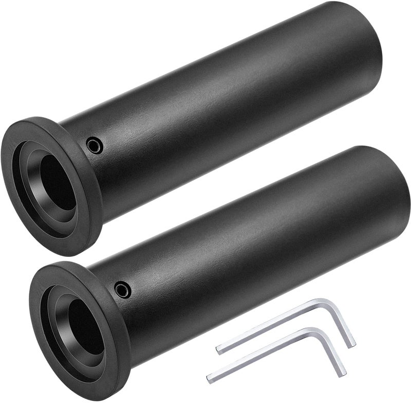 Abnaok Olympic Adapter Sleeve Converts 1 Standard Weight Plate Posts to 2 Olympic Weight Plate Posts