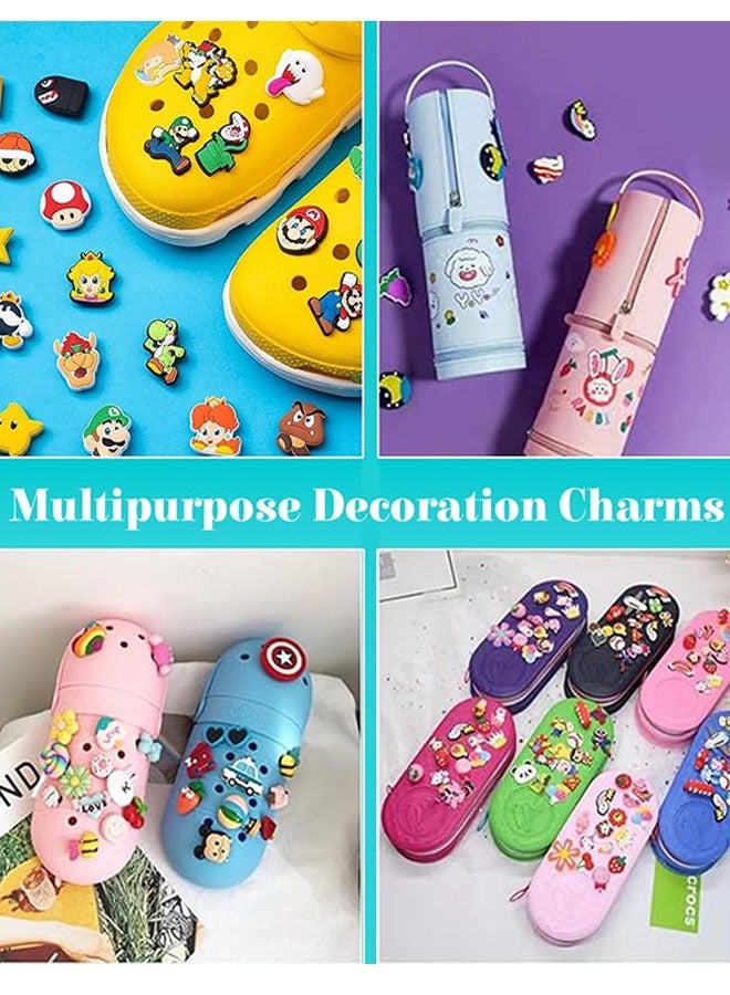 100 pcs Random Different Shoe Charms Decoration, Shoe Charms for Kids Teens Adults,Shoes charms for Boys Girls, Birthday Party Gifts  - Image 5