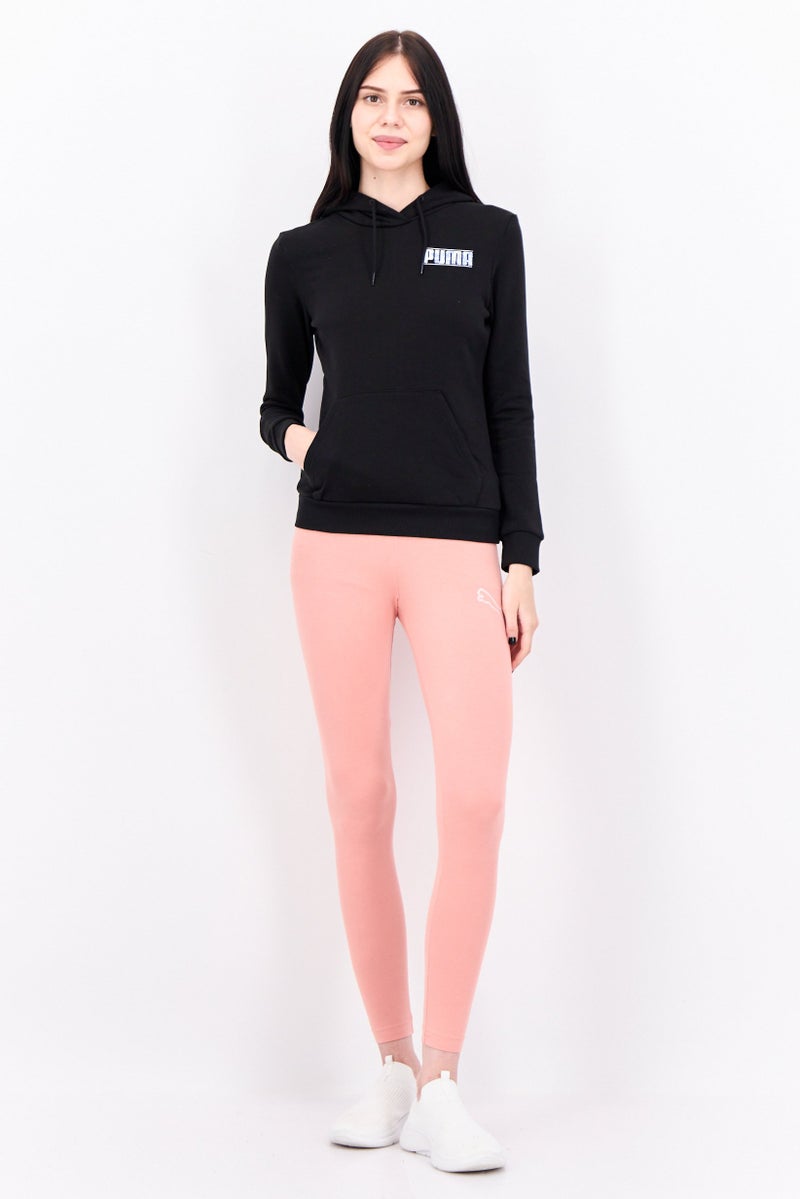 PUMA Women Regular Fit Long Sleeve Training Hooded Sweatshirt, Black - Image 4