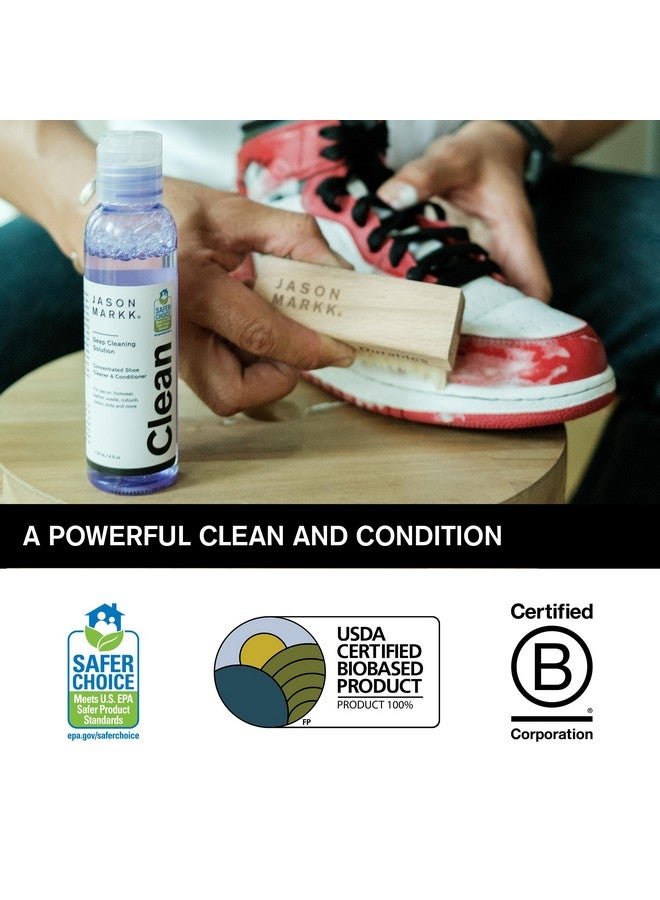 Jason Markk Jason Markk Deep Cleaning Solution, Shoe Cleaner, Cleans & Conditions, Sneaker Care, Ideal for Footwear, Safe for Leather, Suede, Nubuck, Cotton, Knits, 8oz - Image 2
